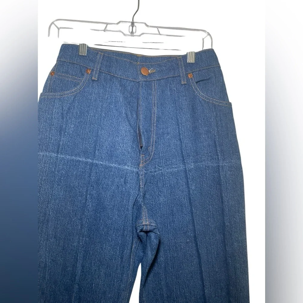 Re/Done New NWOT Pleated Wide Leg Jeans Estimated Size 26”